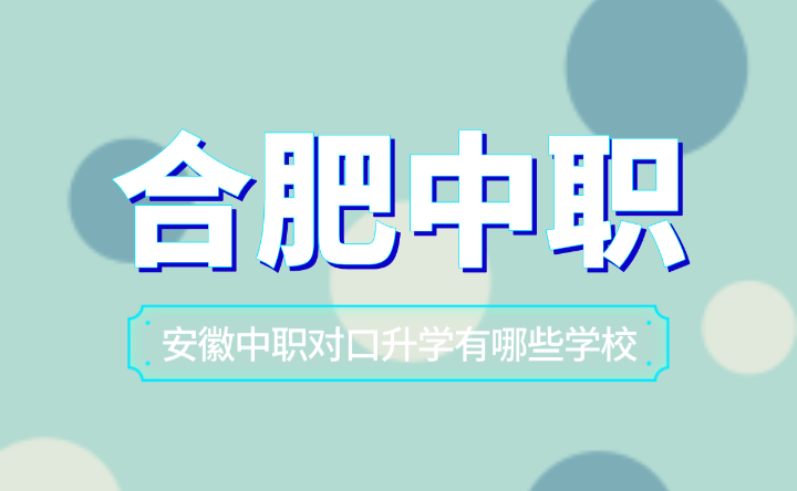 安徽中職對口升學有哪些學校