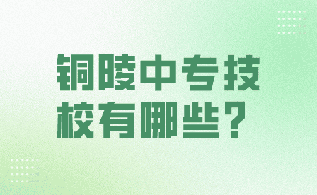 銅陵中專技校有哪些學(xué)校？