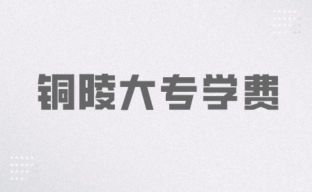 安徽中專學(xué)校里銅陵中專上銅陵大專學(xué)費(fèi)多少？