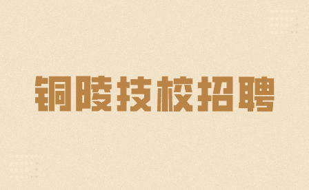 銅陵職業技術學院招聘29人