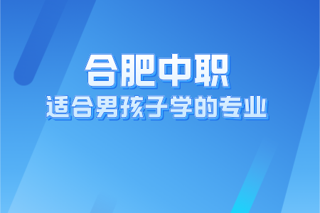 合肥中專有哪些適合男孩子學的專業